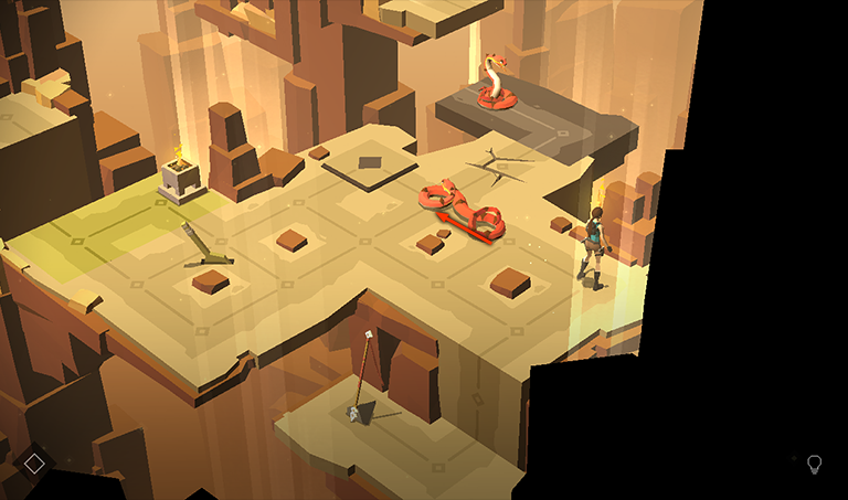 Lara Croft GO screenshot