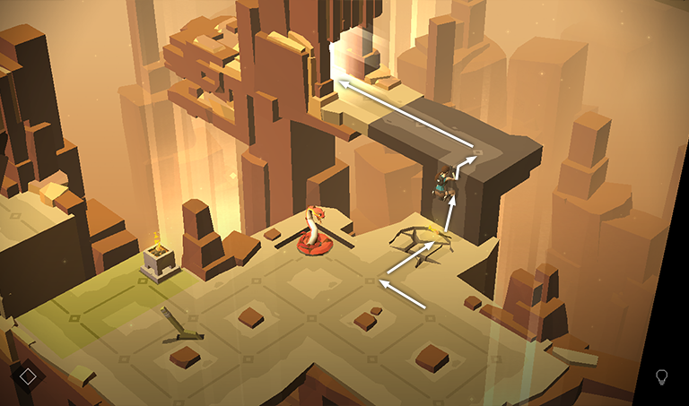 Lara Croft GO screenshot