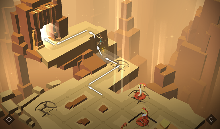 Lara Croft GO screenshot