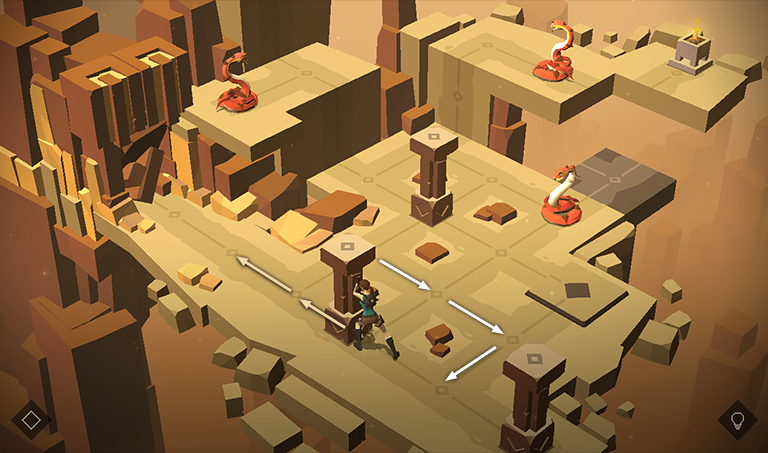Lara Croft GO screenshot