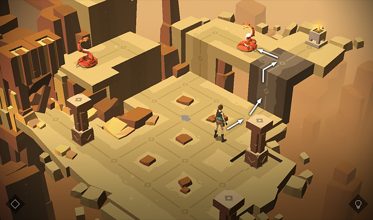 Lara Croft GO screenshot