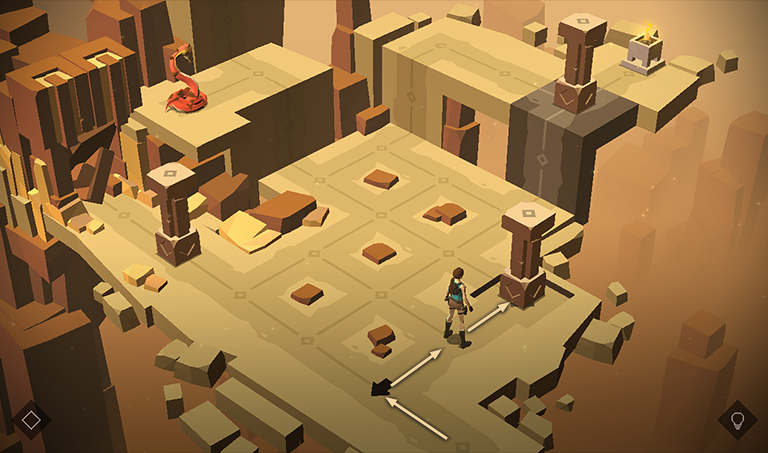 Lara Croft GO screenshot