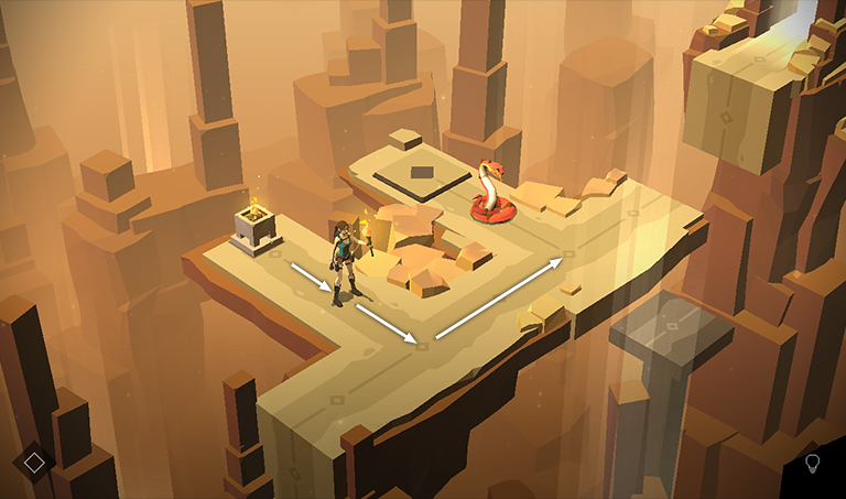 Lara Croft GO screenshot
