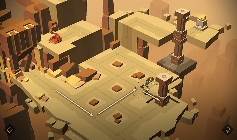Lara Croft GO screenshot