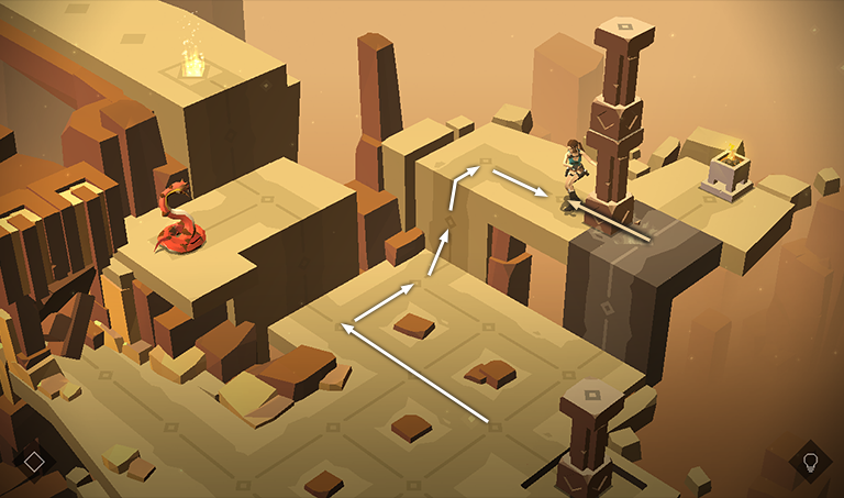Lara Croft GO screenshot