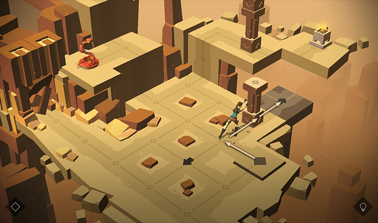 Lara Croft GO screenshot