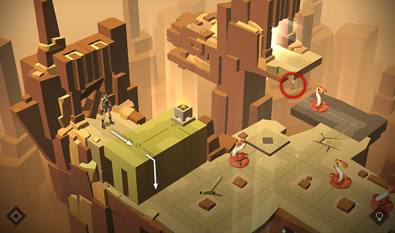 Lara Croft GO screenshot