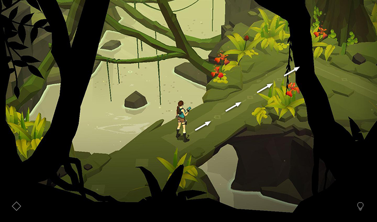 Lara Croft GO screenshot