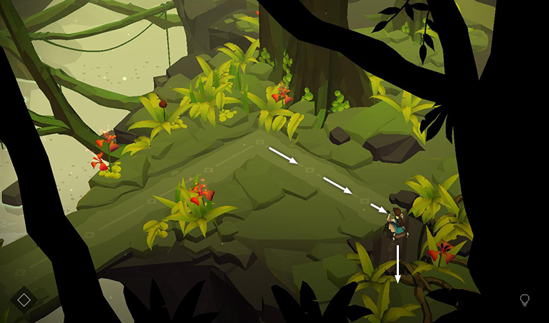 Lara Croft GO screenshot