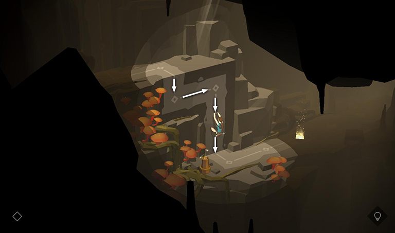 Lara Croft GO screenshot