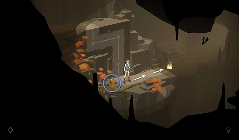 Lara Croft GO screenshot