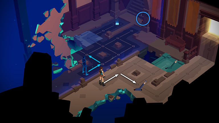 Lara Croft GO screenshot