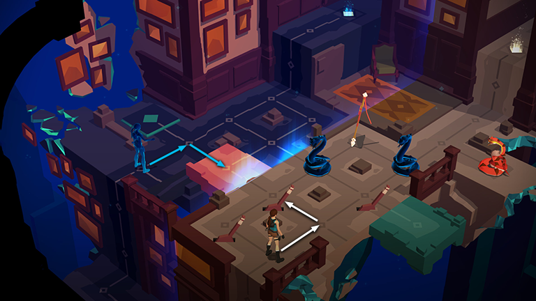 Lara Croft GO screenshot