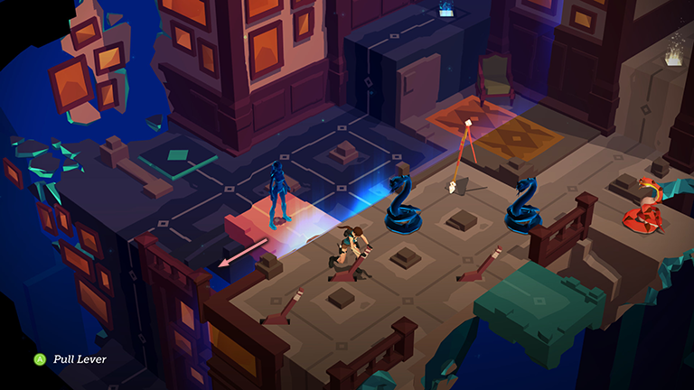 Lara Croft GO screenshot