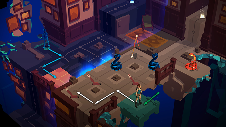 Lara Croft GO screenshot
