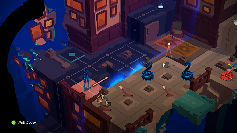 Lara Croft GO screenshot