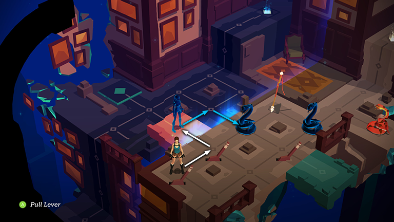 Lara Croft GO screenshot
