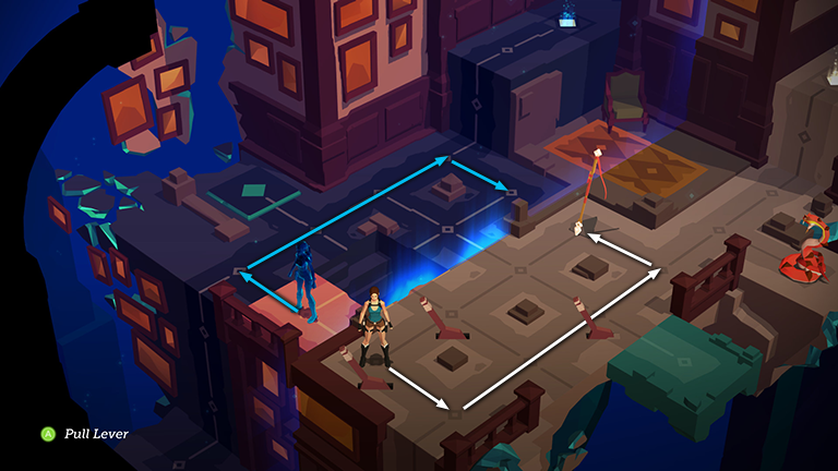 Lara Croft GO screenshot