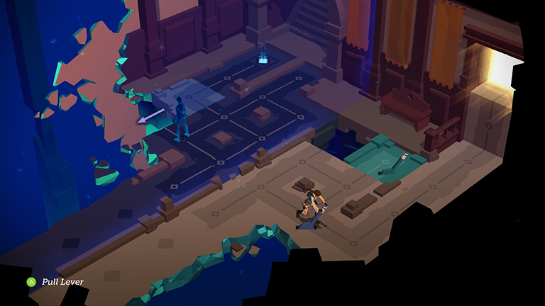 Lara Croft GO screenshot