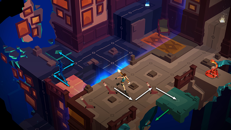 Lara Croft GO screenshot