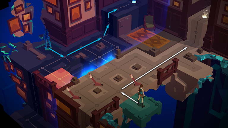 Lara Croft GO screenshot
