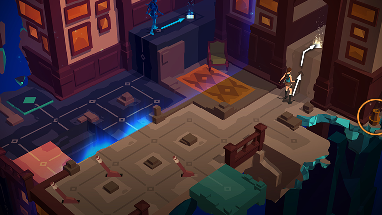 Lara Croft GO screenshot