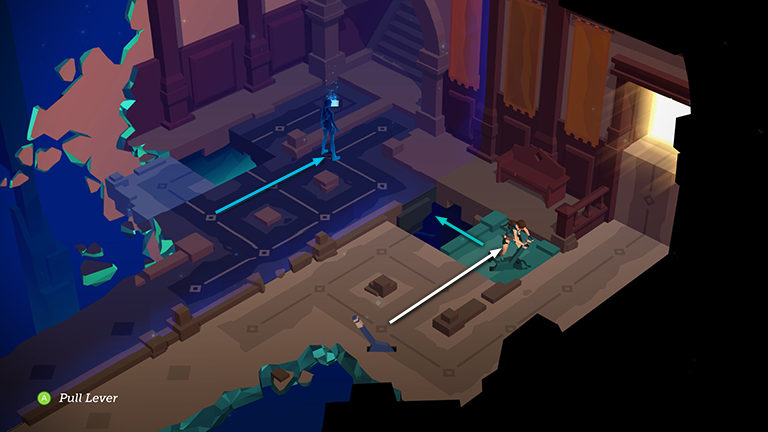 Lara Croft GO screenshot