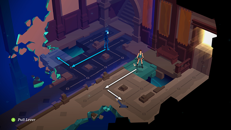 Lara Croft GO screenshot