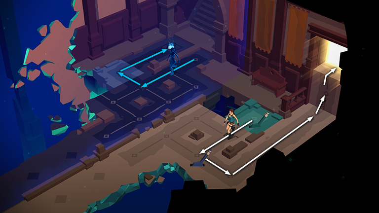 Lara Croft GO screenshot