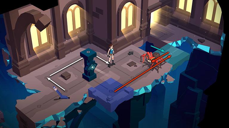 Lara Croft GO screenshot