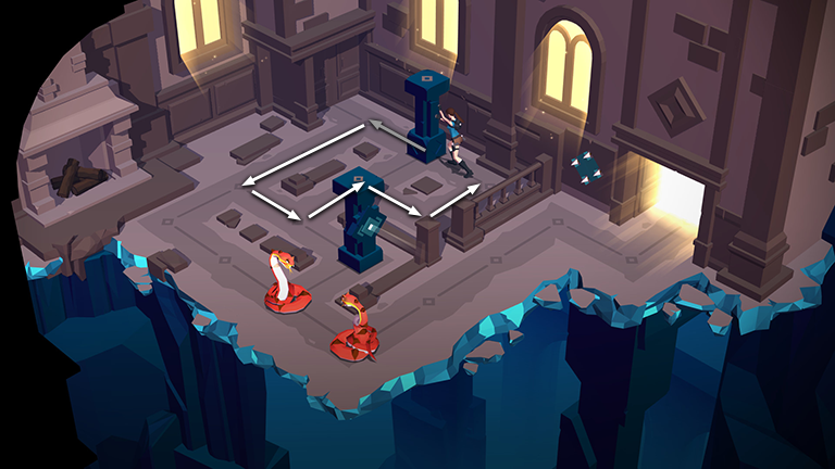 Lara Croft GO screenshot