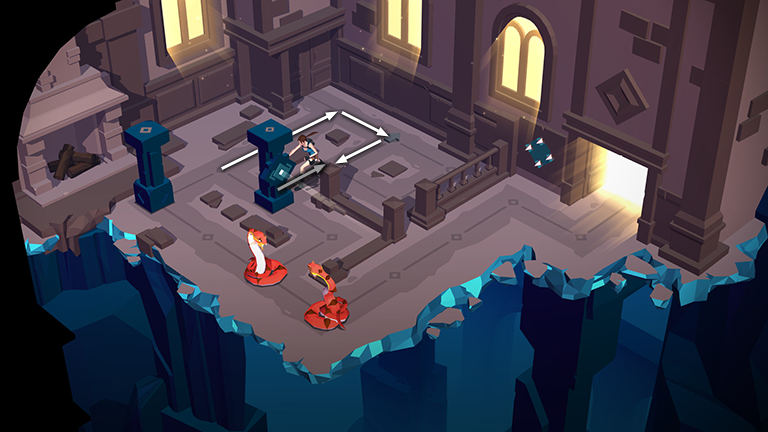 Lara Croft GO screenshot