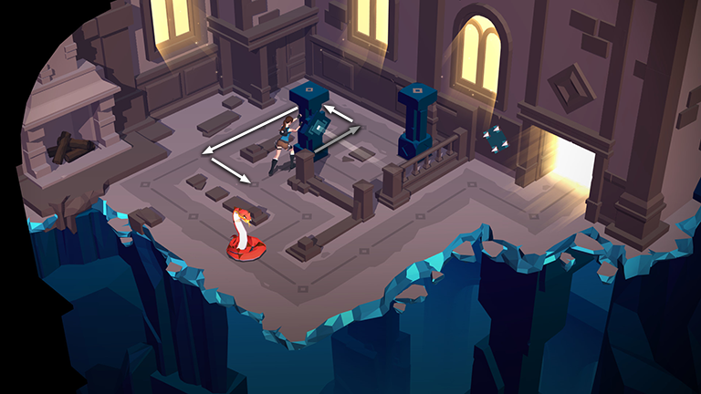 Lara Croft GO screenshot