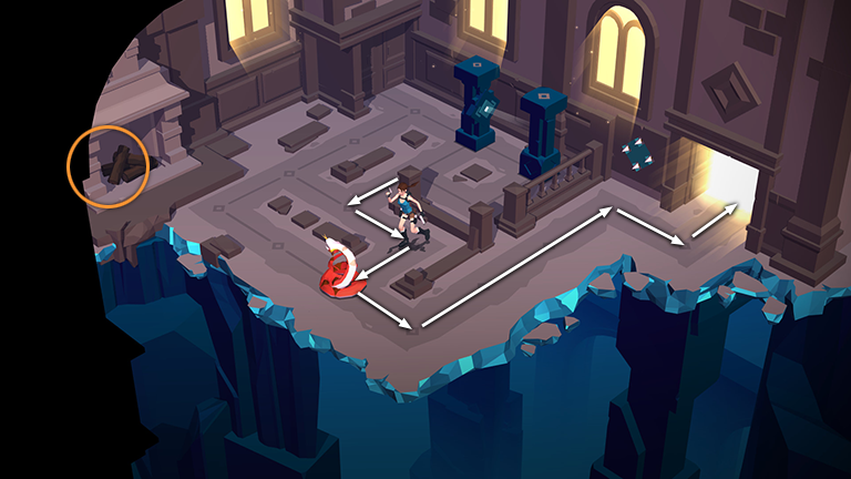 Lara Croft GO screenshot