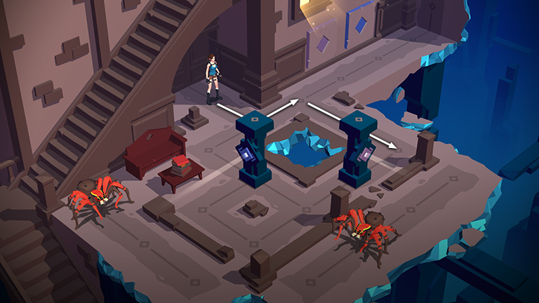 Lara Croft GO screenshot