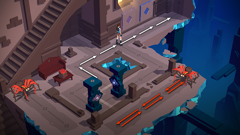 Lara Croft GO screenshot