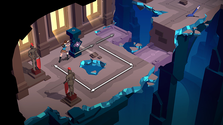 Lara Croft GO screenshot