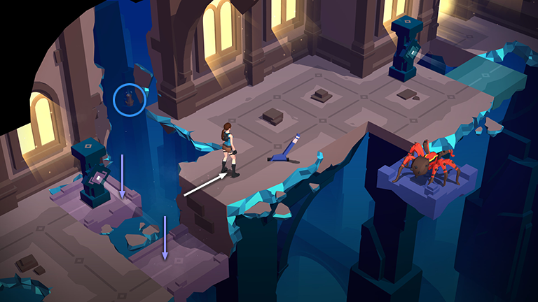 Lara Croft GO screenshot