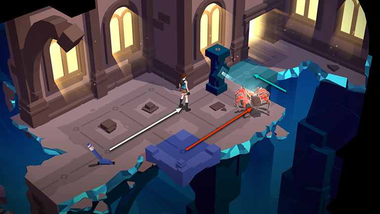 Lara Croft GO screenshot