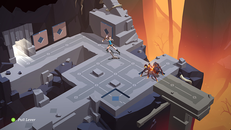 Lara Croft GO screenshot