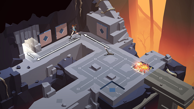 Lara Croft GO screenshot