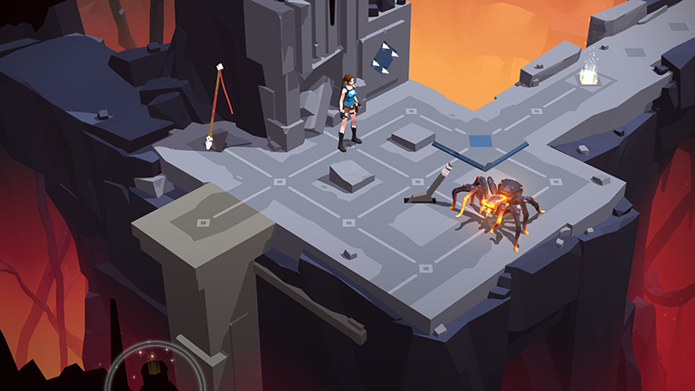 Lara Croft GO screenshot