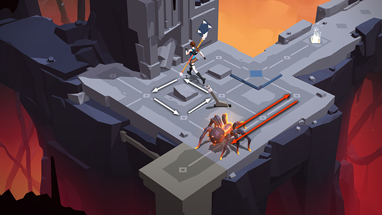 Lara Croft GO screenshot