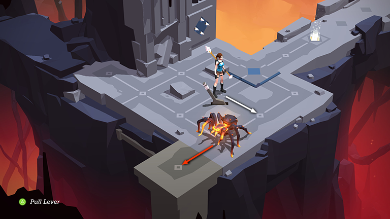 Lara Croft GO screenshot