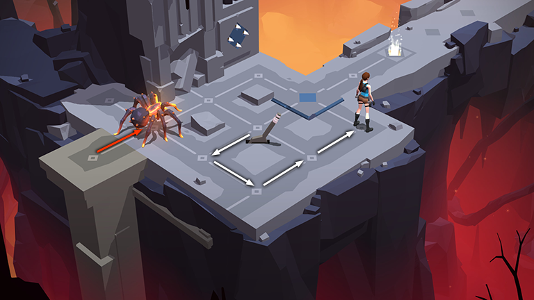 Lara Croft GO screenshot