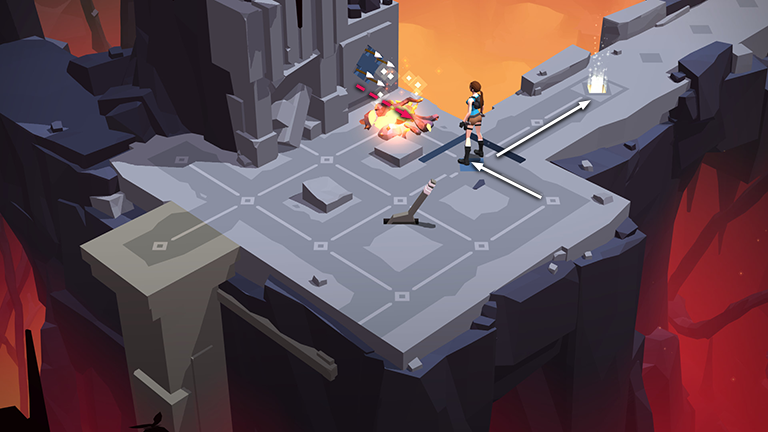 Lara Croft GO screenshot