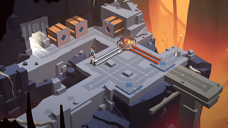 Lara Croft GO screenshot