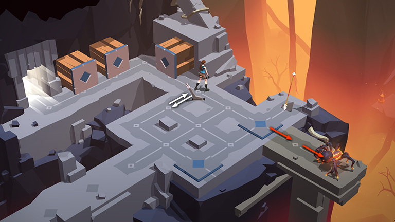 Lara Croft GO screenshot