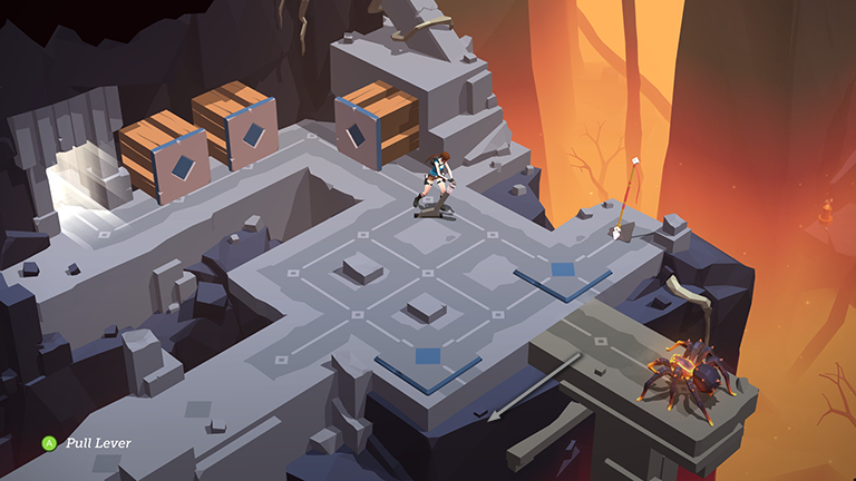 Lara Croft GO screenshot
