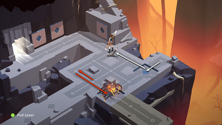 Lara Croft GO screenshot